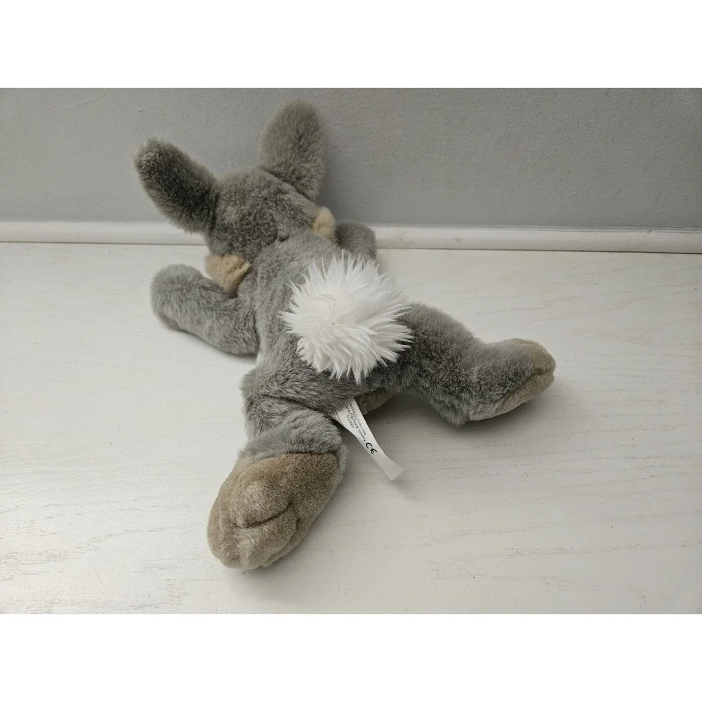 Disney Store Long Laydown Thumper The Bunny Rabbit‎ Floppy Bean Plush 12